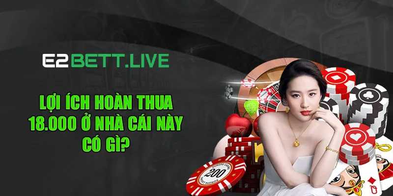 Lợi ích hoàn thua 18.000 ở nhà cái này có gì?