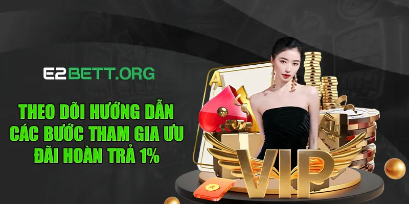 Theo dõi hướng dẫn các bước tham gia ưu đãi hoàn trả 1%